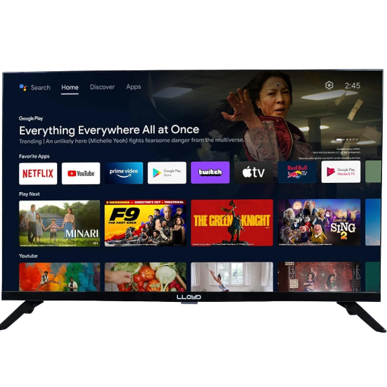Lloyd 80 cm (32 Inches) HD Ready WebOS Hub Smart LED TV (32HS551F Black 2023 Model)